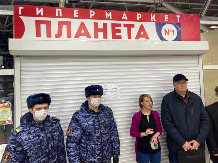 В Карелии сотрудники вневедомственной охраны приняли участие в профилактическом мероприятии
