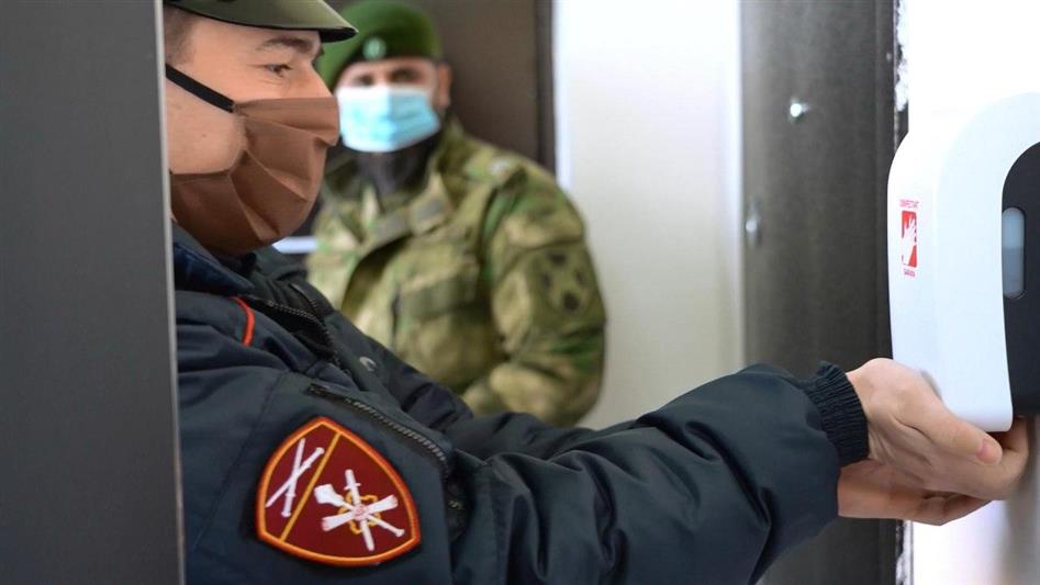 Чеченские журналисты сняли телесюжет о медиках Росгвардии