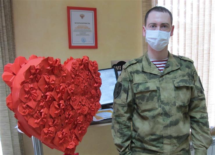 От сердца к сердцу. Окружную донорскую акцию поддержало Управление Росгвардии по Смоленской области