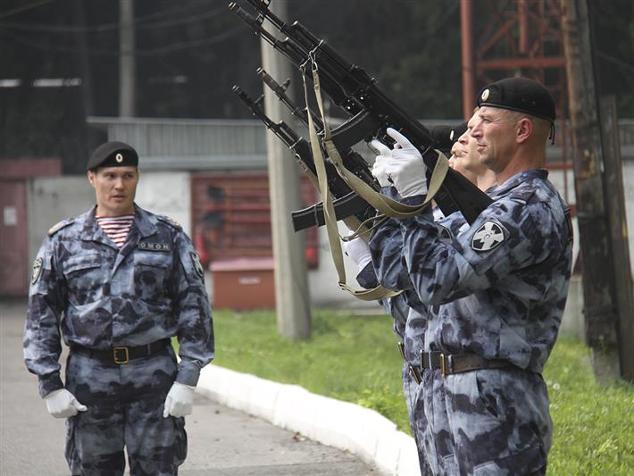 Новокузнецкий ОМОН отметил свое 27-летие