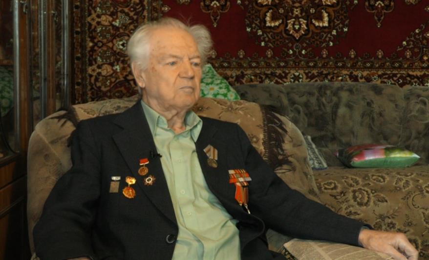 В Кургане в рамках патриотического проекта Росгвардии «Лица Победы. Летопись Подвига» ученый-энергетик поделился  своими  фронтовыми воспоминаниями