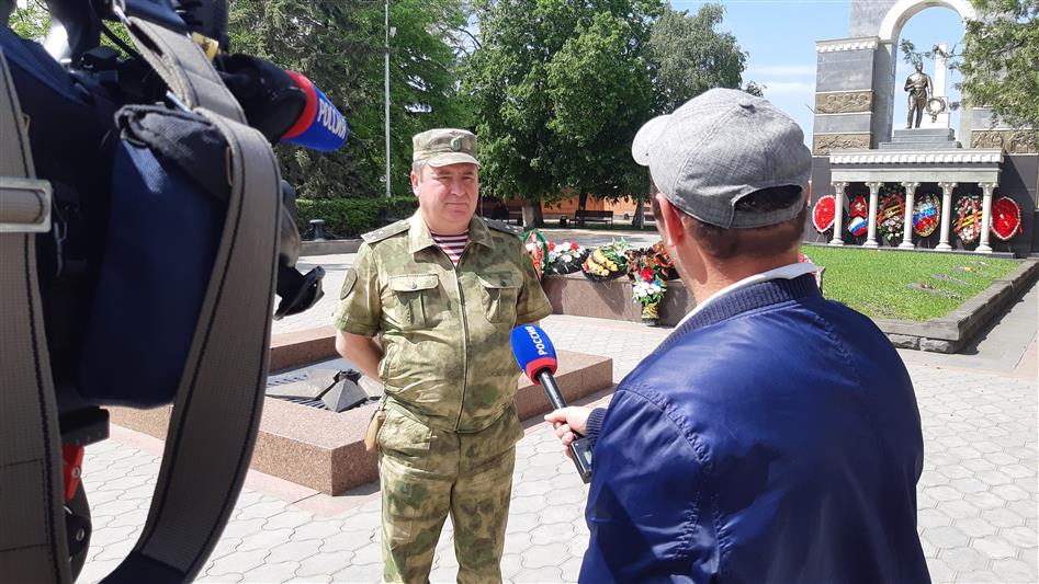 В Карачаево-Черкесии журналисты регионального телеканала сняли сюжет про военнослужащую Росгвардии