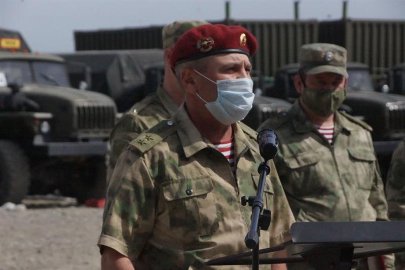  В ОГВ(с) поздравили военнослужащих отдельного отряда специального назначения с окончанием служебной командировки 