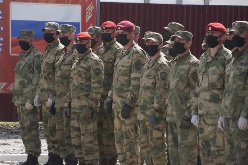  В ОГВ(с) поздравили военнослужащих отдельного отряда специального назначения с окончанием служебной командировки 