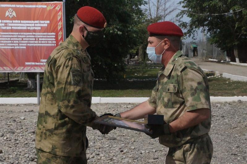  В ОГВ(с) поздравили военнослужащих отдельного отряда специального назначения с окончанием служебной командировки 