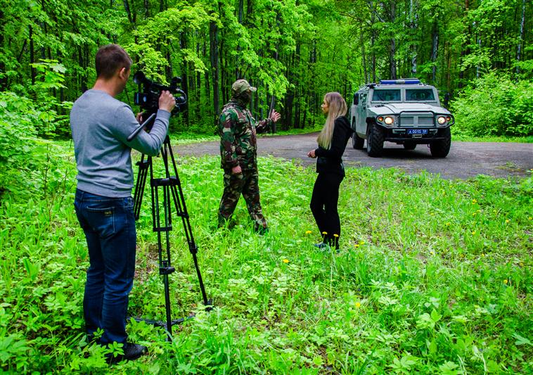 На полевом выходе пензенского ОМОН побывала автор и ведущая программы «Неженское дело»
