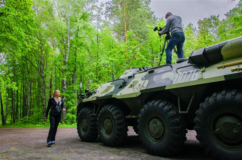 На полевом выходе пензенского ОМОН побывала автор и ведущая программы «Неженское дело»