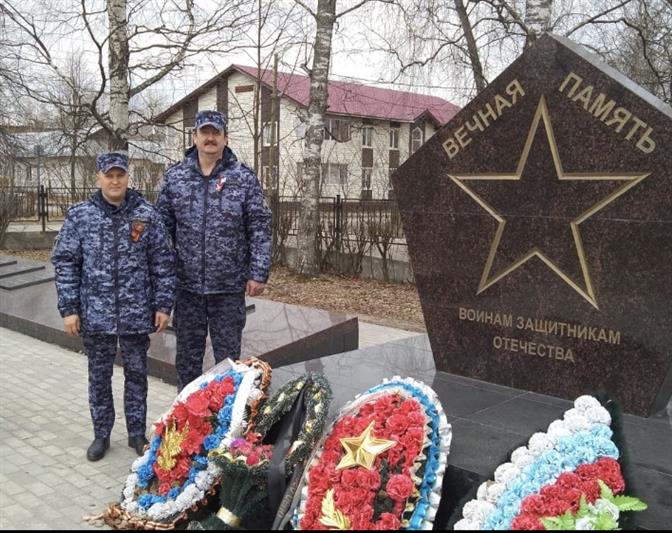 Росгвардейцы из Карелии и Калининграда присоединились к Всероссийской акции «Георгиевская ленточка»