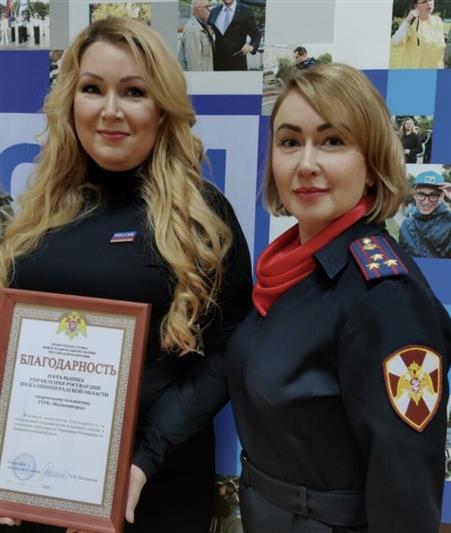 Начальник пресс-службы областного управления Росгвардии приняла участие в поэтическом проекте ГТРК "Калининград"