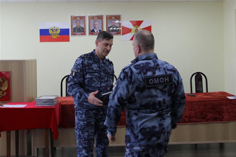 Воркутинский ОМОН отмечает 29-ю годовщину со дня образования