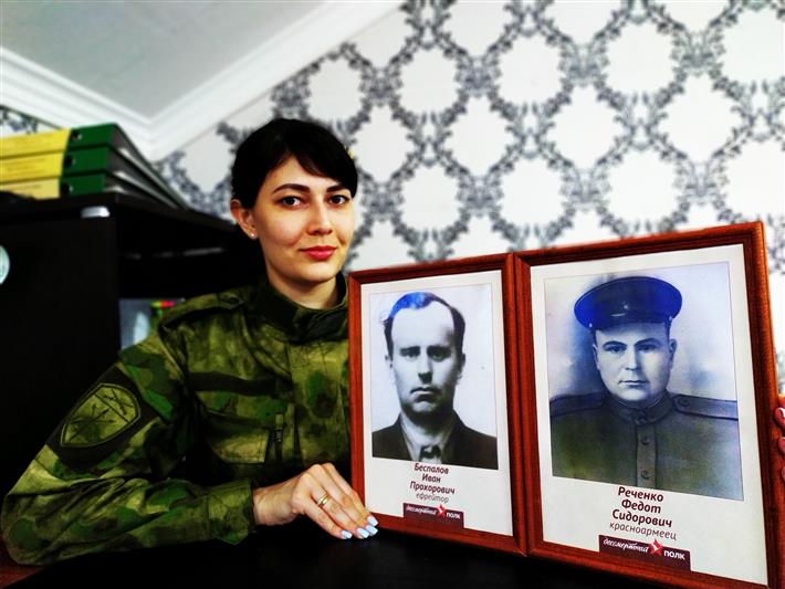 В грозненском соединении продолжается патриотическая акция «Росгвардия. Потомки победителей»