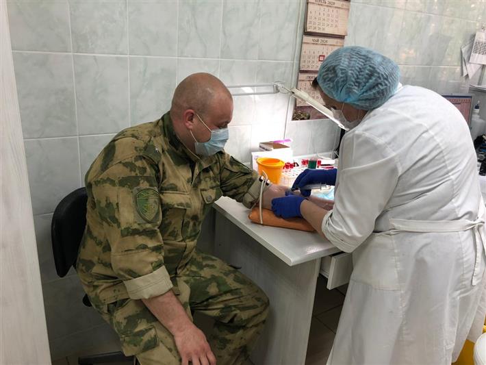 В Зауралье Росгвардия поддержала  всероссийскую донорскую акцию «От сердца к сердцу»  (видео)