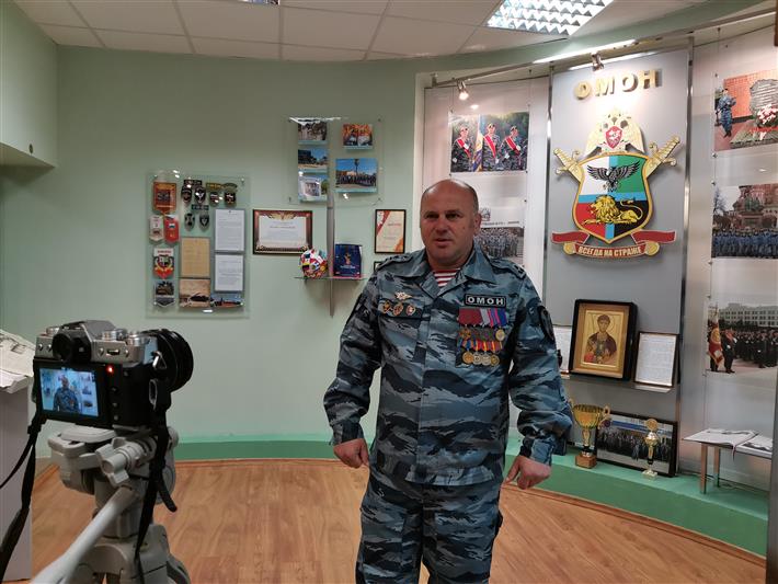 Белгородские росгвардейцы присоединились к онлайн-акции «Последний звонок»(видео)