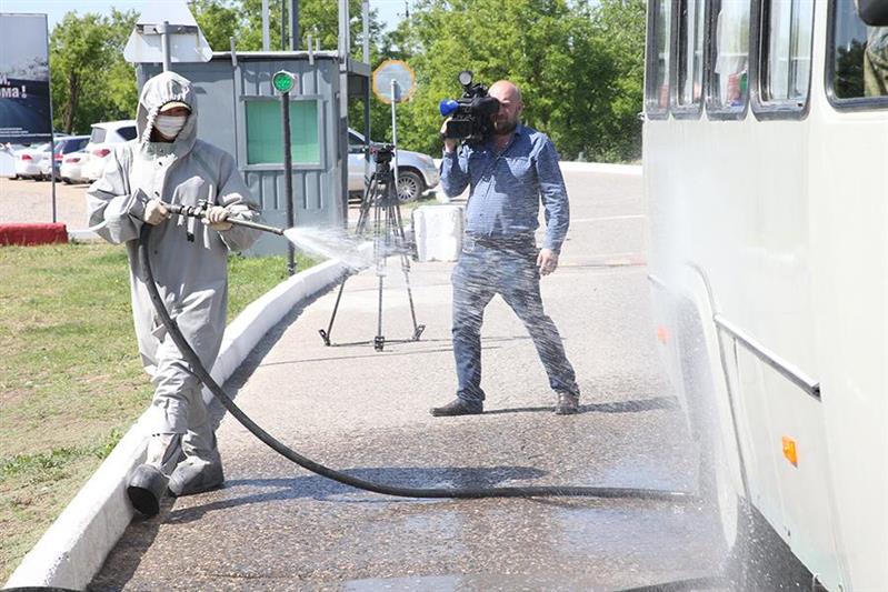В Северо-Кавказский округ Росгвардии продолжают прибывать новобранцы(видео)