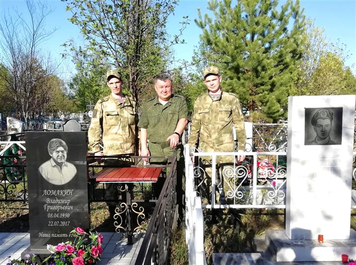 В Зауралье военнослужащие Росгвардии приняли участие во всероссийской ведомственной акции «На страже памяти»