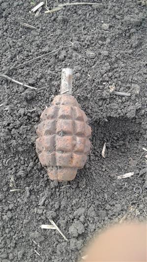В станице Елизаветинской уничтожили на месте найденный боеприпас времен Великой Отечественной войны