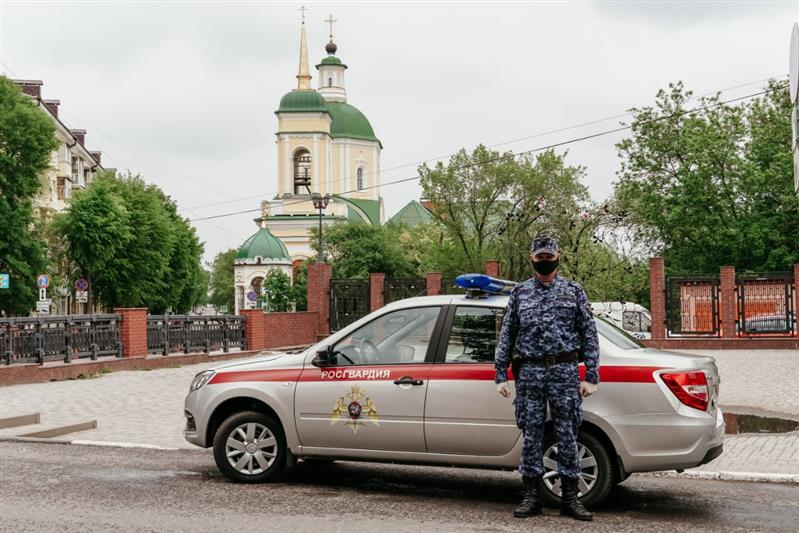 В Воронежской области сотрудники Росгвардии задержали нетрезвого водителя