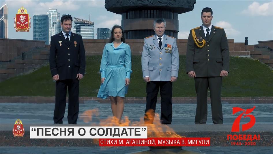 Победители и лауреаты фестиваля Открытая Росгвардия сняли праздничный клип к 75-летию Победы в Великой Отечественной войне