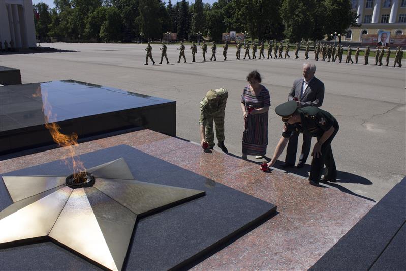 В День памяти и скорби в ОДОН им. Ф.Э. Дзержинского прошел комплекс памятных мероприятий