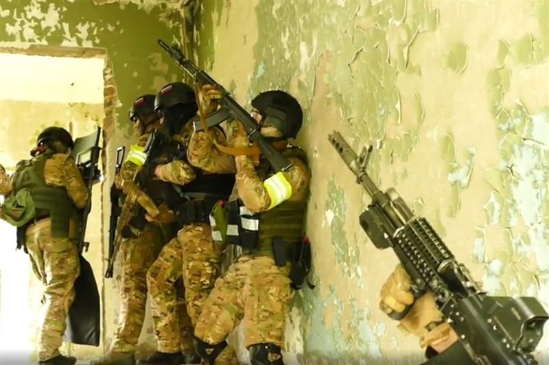 В Томске завершился полевой выход СОБР Росгвардии (видео)