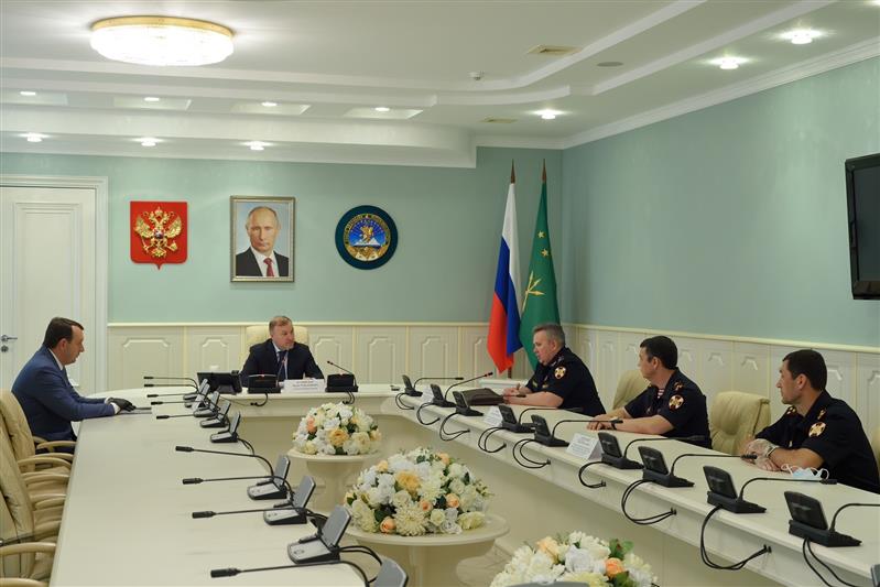 Новый начальник Управления Росгвардии по Республике Адыгея представлен главе региона