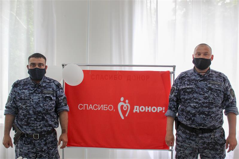 В Чувашии росгвардейцы присоединились к акции добровольной сдачи крови