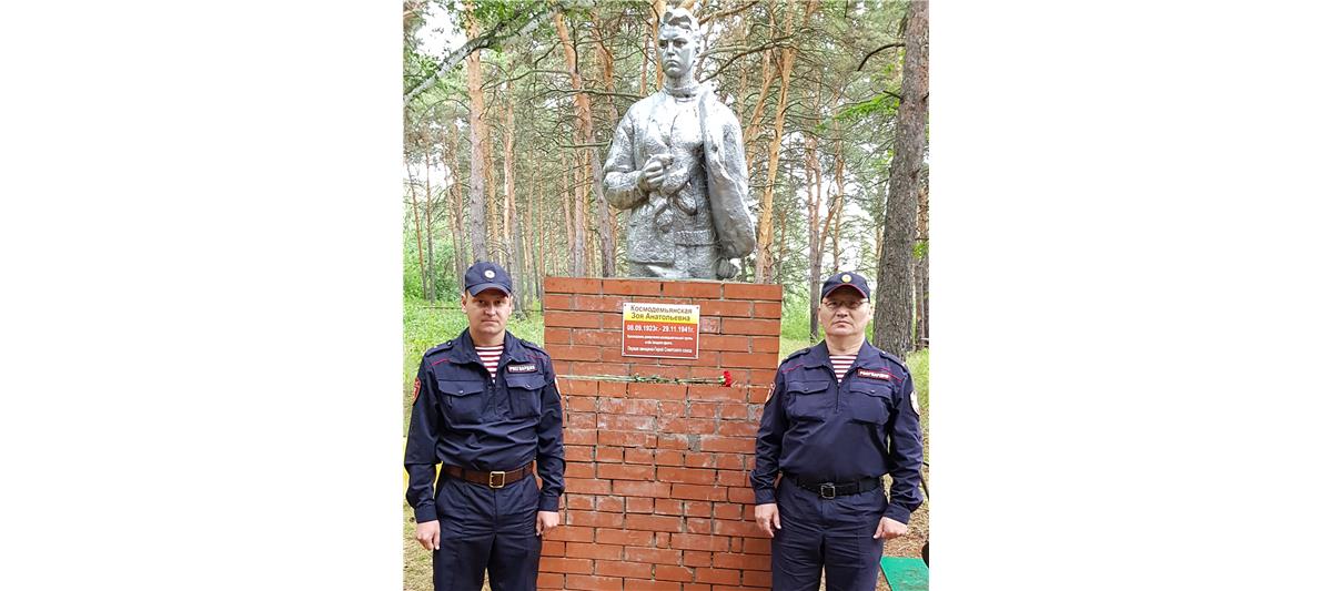 Росгвардейцы из Тюмени почтили память партизан и подпольщиков Великой Отечественной войны