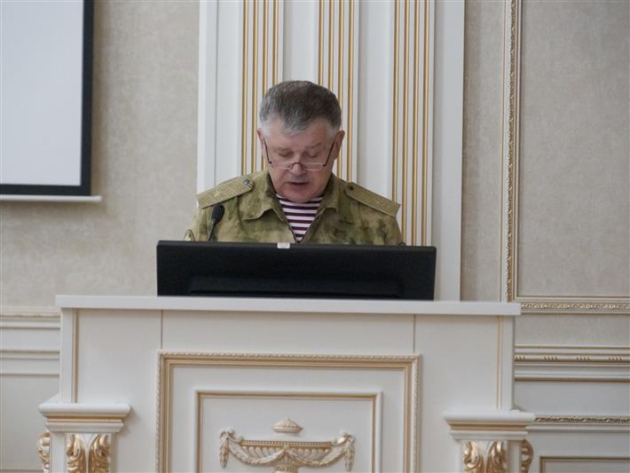 В Сибирском округе Росгвардии проходит учебно-методический сбор руководящего состава