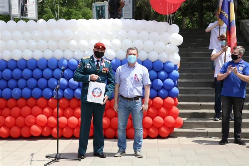 В Пятигорске чествовали росгвардейцев, принявших участие во всероссийской акции «Мы вместе»