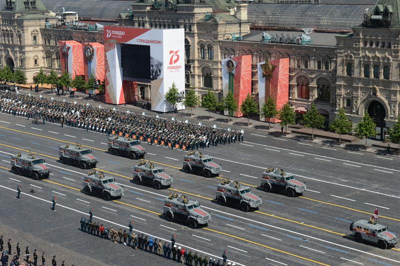 Росгвардия на парадах Победы