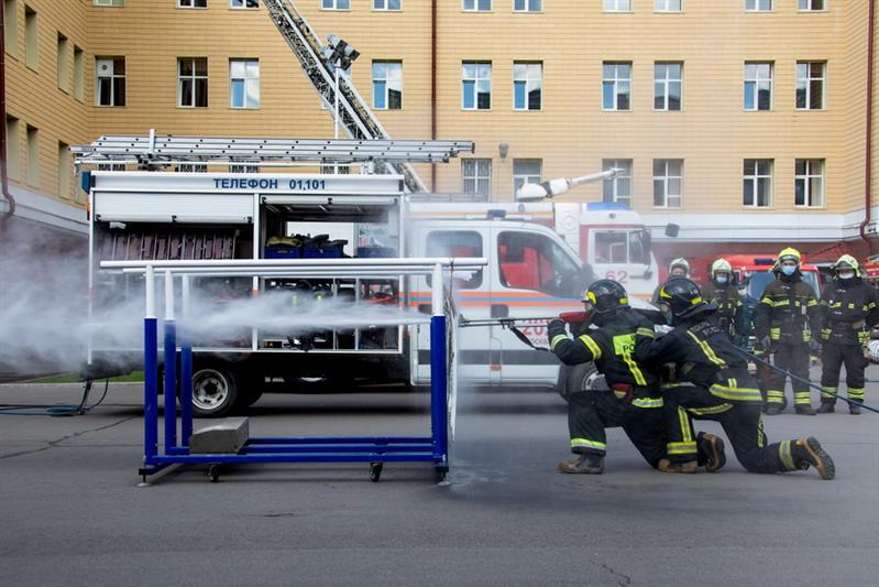 Генерал-полковник полиции Сергей Лебедев проверил готовность подразделений пожарно-технического надзора