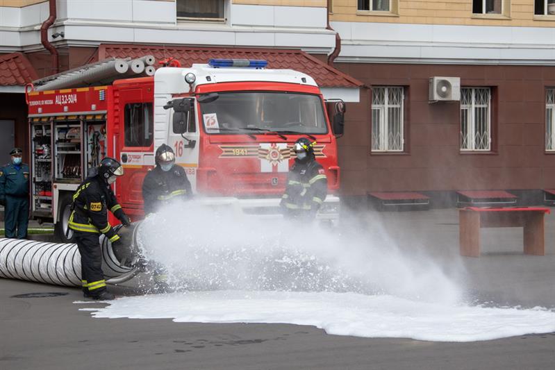 Генерал-полковник полиции Сергей Лебедев проверил готовность подразделений пожарно-технического надзора
