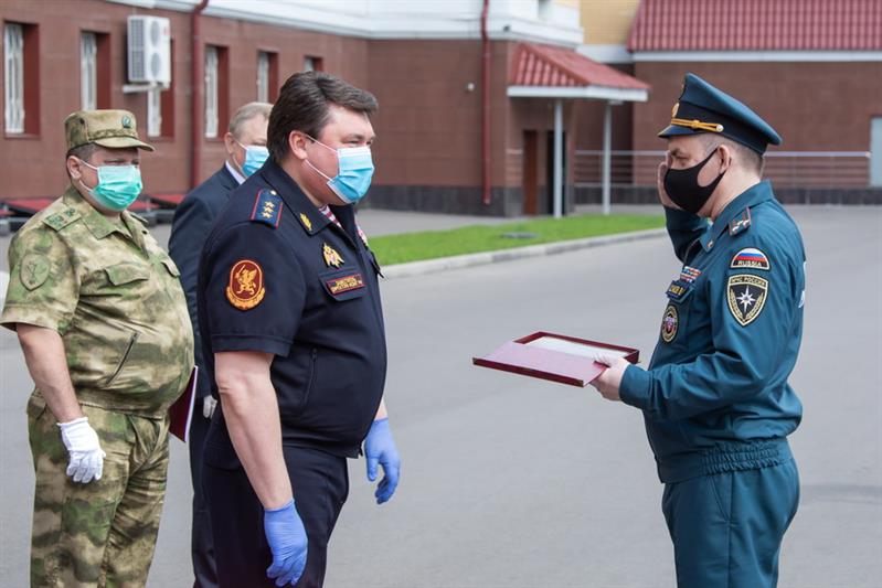 Генерал-полковник полиции Сергей Лебедев проверил готовность подразделений пожарно-технического надзора