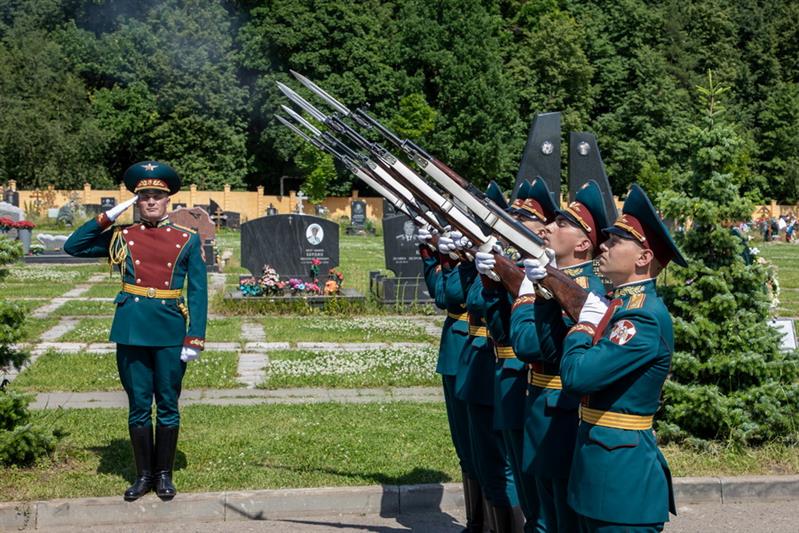 Росгвардия простилась с Героем Советского Союза полковником в отставке Алексеем Прохоровичем Волошиным