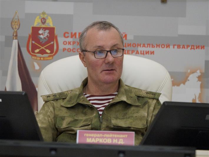 В Сибирском округе Росгвардии проходит учебно-методический сбор руководящего состава