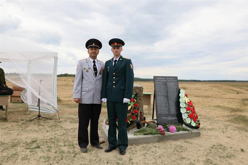 Ветераны войск правопорядка приняли участие в открытии в Зауралье памятника павшим в годы Великой Отечественной войны 