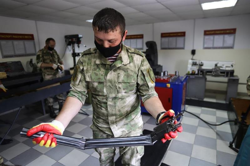 В Кабардино-Балкарии росгвардейцы приступили к уничтожению добровольно сданного и изъятого оружия
