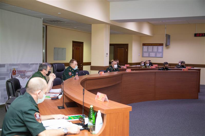 В Приволжском округе Росгвардии подвели итоги работы в первом полугодии 2020 года