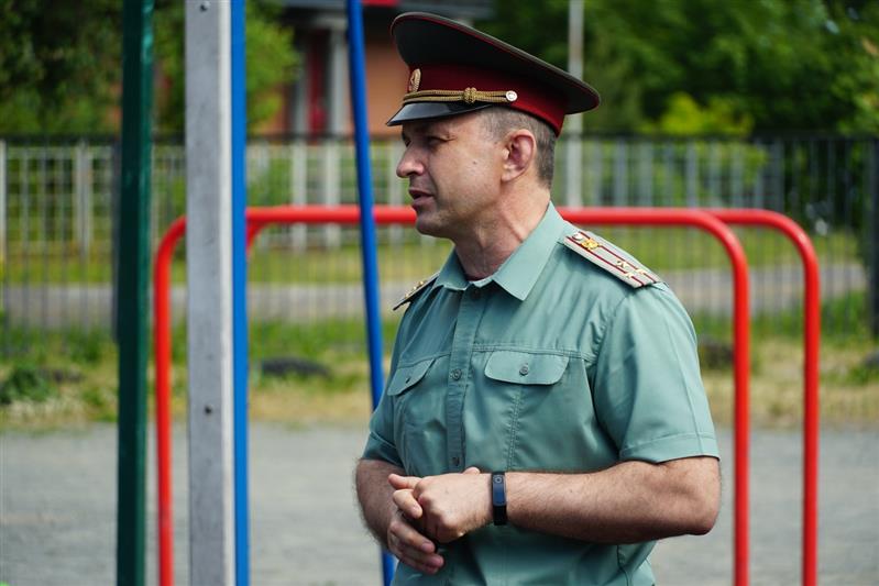 Карельские росгвардейцы провели увлекательное спортивное занятие для детей