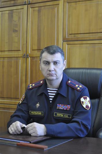 Личному составу представлен начальник Управления Росгвардии по Нижегородской области