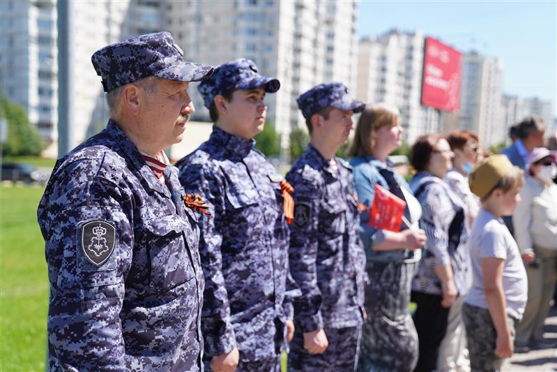 Сотрудники Центра специального назначения вневедомственной охраны Росгвардии приняли участие во всероссийской акции «Свеча Памяти»   