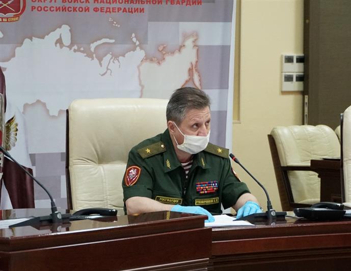 Расширенным заседанием военного совета Восточного округа ВНГ РФ завершился сбор с руководящим составом в Хабаровске