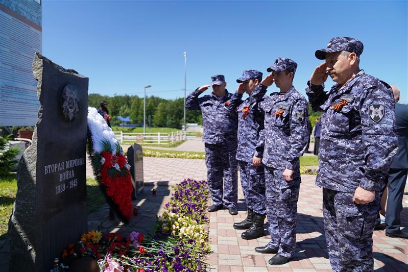 Сотрудники Центра специального назначения вневедомственной охраны Росгвардии приняли участие во всероссийской акции «Свеча Памяти»   