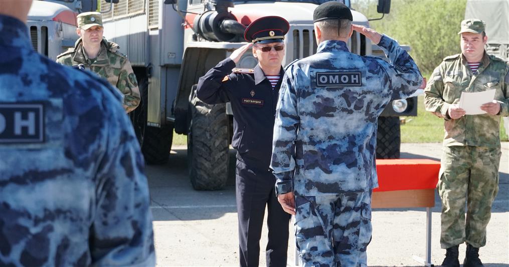 Архангельский  ОМОН отметил свое 27-летие 