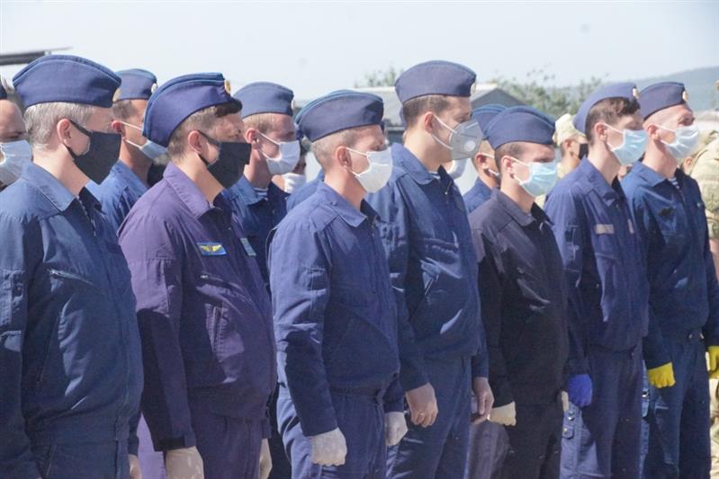 В ОГВ(с) поздравили военнослужащих авиационной группировки с окончанием служебной командировки