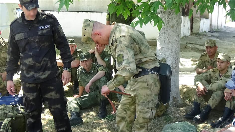 В Севастополе военнослужащие Росгвардии  приняли участие в сборах по тактико-боевой медицине