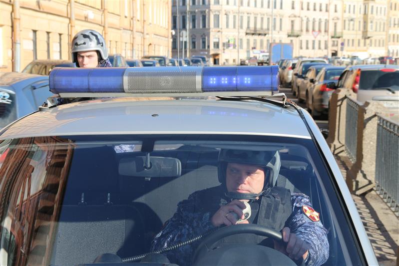 В Санкт-Петербурге сотрудники Росгвардии задержали двоих граждан, которые незаконно проникли на крышу Кунсткамеры