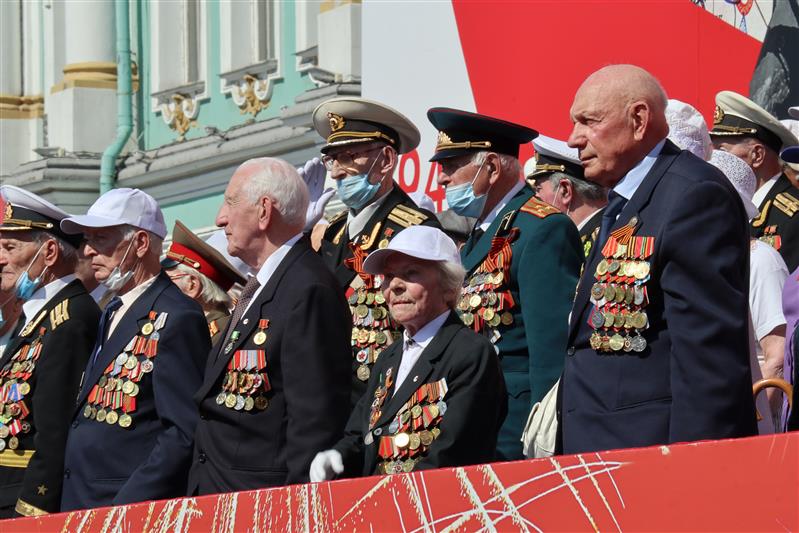 Росгвардейцы Северо-Западного округа приняли участие в параде Победы в Северной столице 