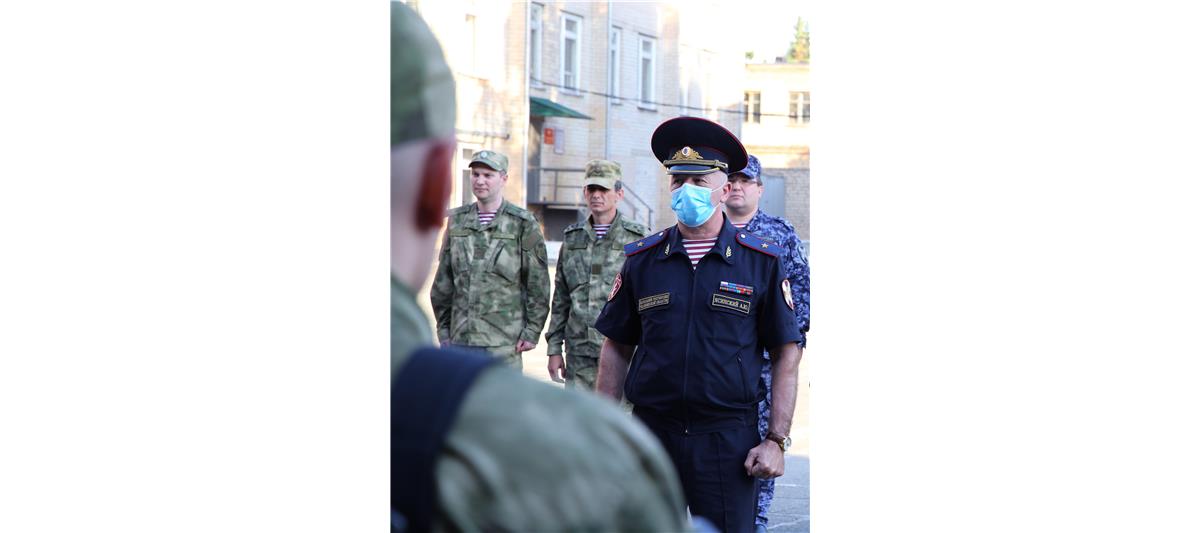 На Южном Урале встретили сотрудников спецподразделений Росгвардии, вернувшихся из служебной командировки на Северный Кавказ 