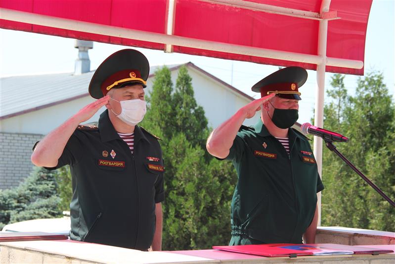 Грозненский отдельный батальон материального обеспечения Росгвардии отметил свой 20-летний юбилей
